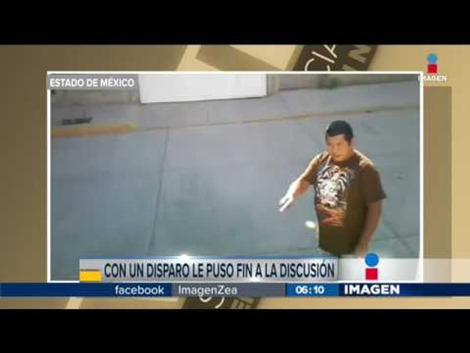 Finaliza discusión con disparo