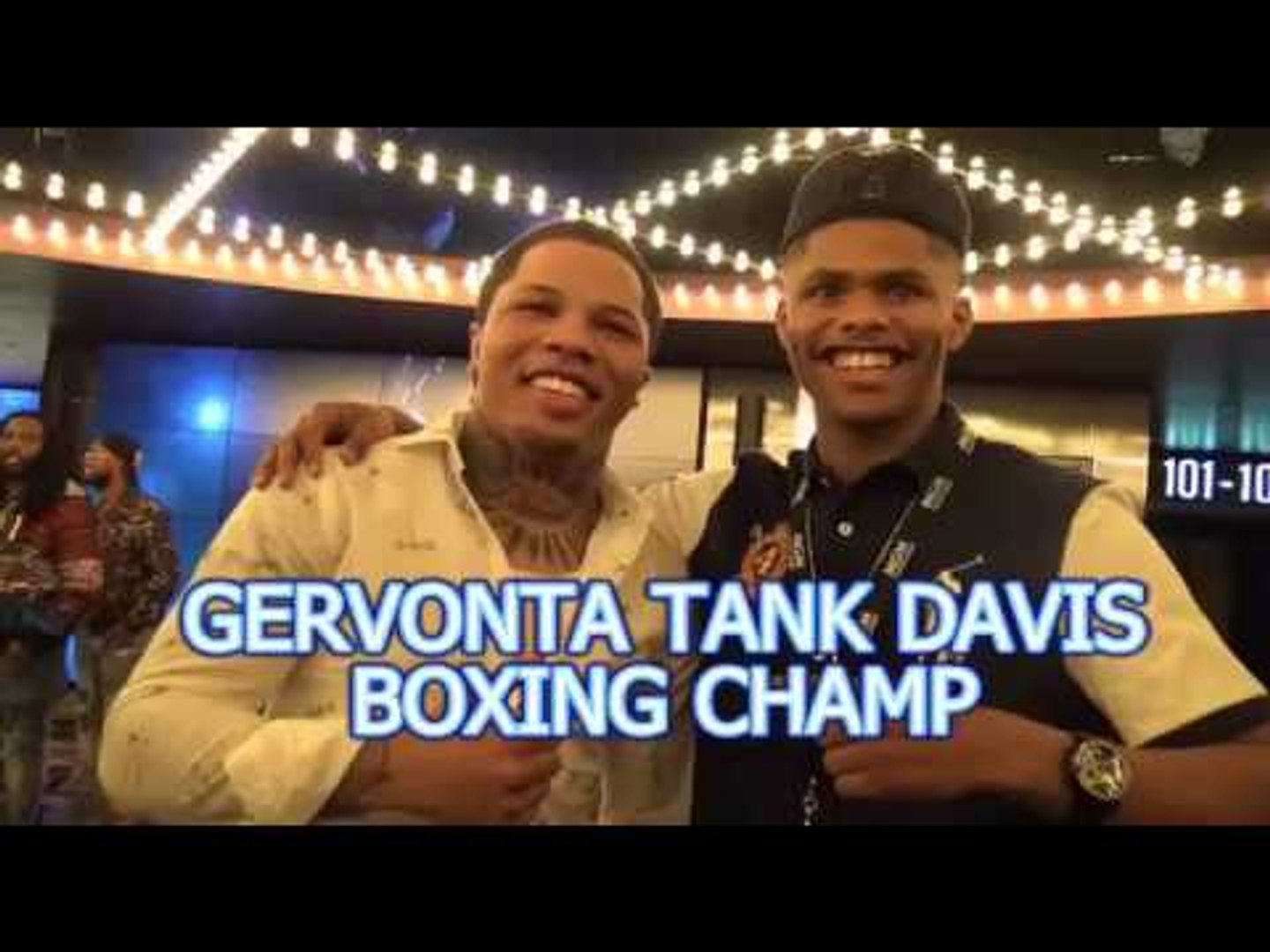Shakur Stevenson and Gervonta Tank Davis Chilling - esnews boxing - video  Dailymotion