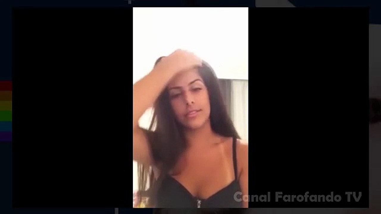 Gostosa se excita e termina video de jeito polemico