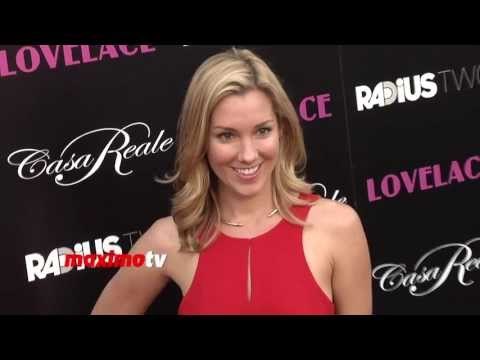 Carly Craig Lovelace Los Angeles Premiere Red Carpet ARRIVALS