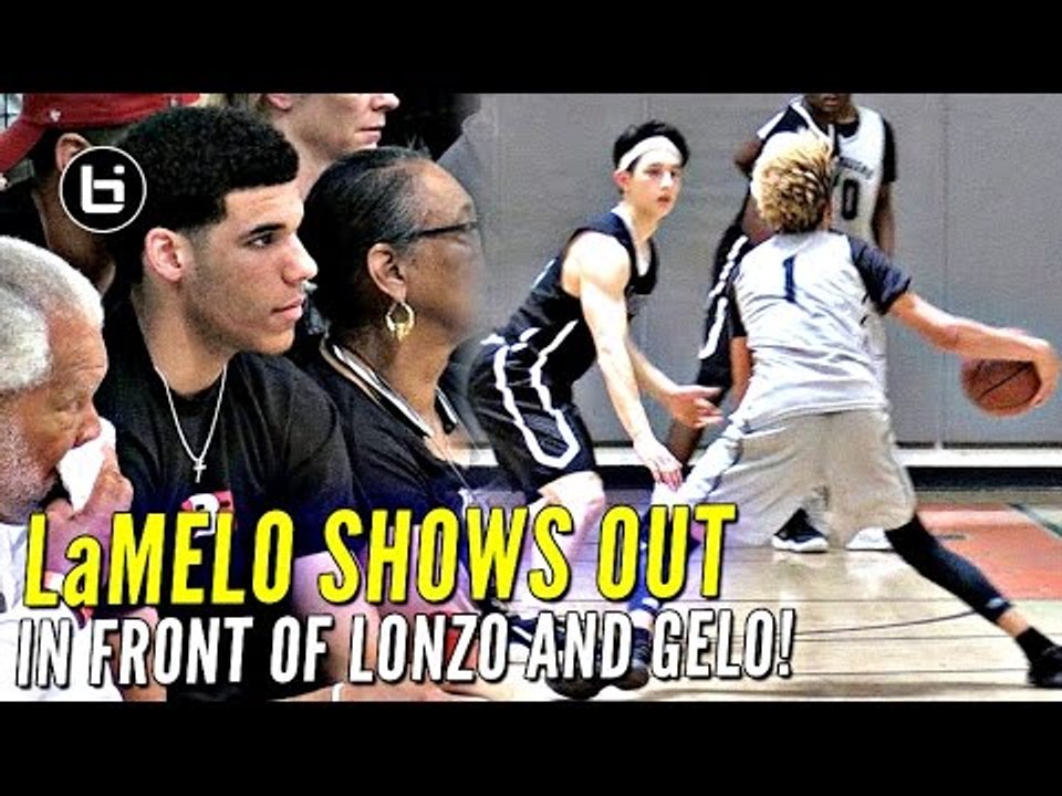 Chino Hills...I mean Big Ballers Drop Nearly 100 Points In Win w/ Lonzo & LiAngelo Watching!