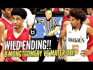 WILD ENDING! Mater Dei vs Bishop Montgomery vs The Refs In State Regional Finals!! Full Highlights!