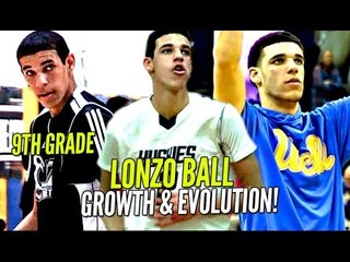 Lonzo Ball's Evolution Through The Years! SKINNY 9th Grader To Potential #1 Pick in NBA Draft!