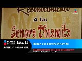 ¡Asaltan a la SONORA DINAMITA!