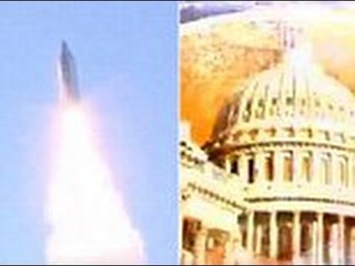 North korea produce visual of missile destroying white house