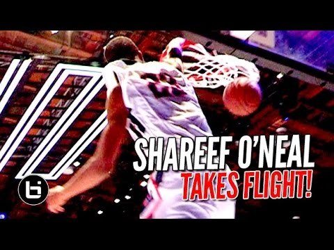 Shareef O'Neal Dunks ALL Over Warner Bros Studios! Jordan #Monstars Back Highlights!