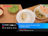 Receta: Salchicha de carne mediterránea