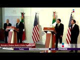 Conferencia de prensa con secretarios de Estado de EEUU