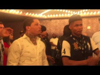 shakur stevenson and boxing champ gervonta tank davis