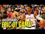 Jaylen Hands Last High School Game! Epic OT Game Full Highlights