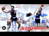 Jaylen Hands Pulls All The Tricks Out The Bag In Loss | Top PG Can Score In Multiple Ways