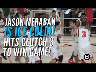 CRAZY ENDING To Game! Jason Maraban GAME WINNER to Down Crossraods!! Crowd Rushes The Court!