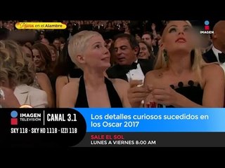 Los detalles curiosos sucedidos en los Oscar 2017