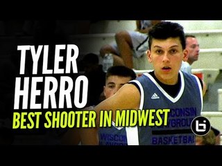 The Best Pure Shooter In The Midwest Is Tyler Herro! Future Wisconsin Badger