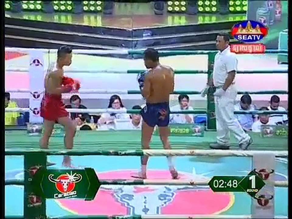 Rithy Muny Vs Chea Somneang, 22 April 2017, Seatv Boxing, Khmer Boxing
