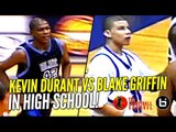 Kevin Durant vs Blake Griffin IN HIGH SCHOOL Highlights! Ty Lawson & Sam Bradford Too!