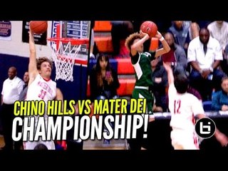 Chino Hills vs Mater Dei BEFORE Bol Bo! LaMelo & LiAngelo Take Care of Business! FULL Highlights