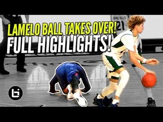 LaMelo Ball Refuses To LOSE!  Chino Hills Comeback Win vs Roosevelt! FULL Highlights!