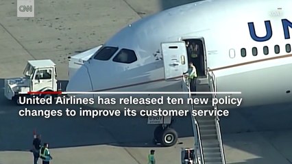 United Airlines releases new customer policies
