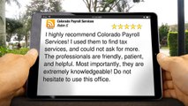 Payroll Solutions Colorado Springs – Colorado Payroll Services Fantastic Five Star Review