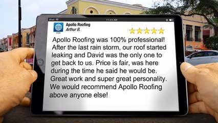 Loveland Roof Repair – Apollo Roofing Incredible Five Star Review