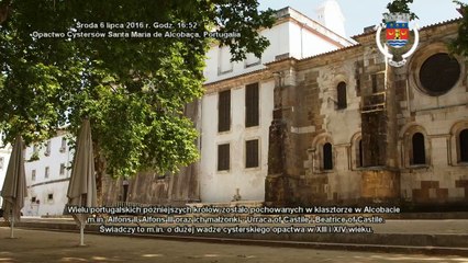 Opactwo Cystersów, Mosteiro de Santa Maria de Alcobaça w Portugalii środa 6 lipca 2016 r.