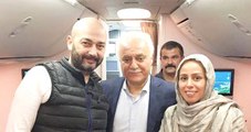Niran Ünsal ile Eşinin İmam Nikahını Nihat Hatipoğlu Uçakta Kıydı