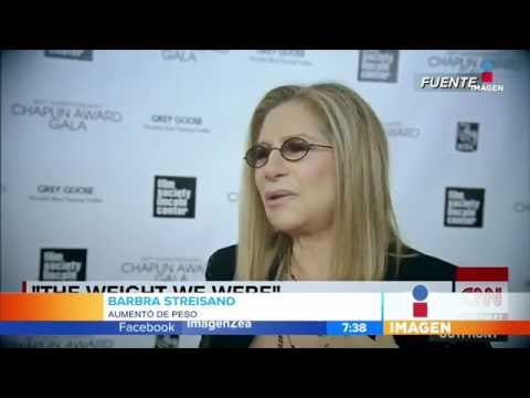 Estoy engordando por culpa de Trump: Barbra Streisand