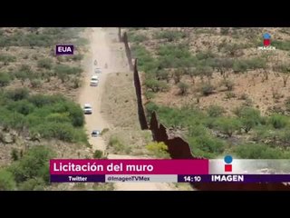 Inicia la licitación para el muro