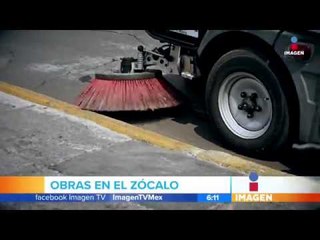 Iniciaran obras en el Zócalo