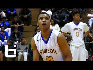 High-major Lefty Sharpshooter Zack Norvell Makes a Splash! (Chicago Simeon, 6'6 Guard)
