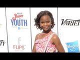 Quvenzhane Wallis at Variety's 7th Annual Power of Youth Green Carpet Arrivals