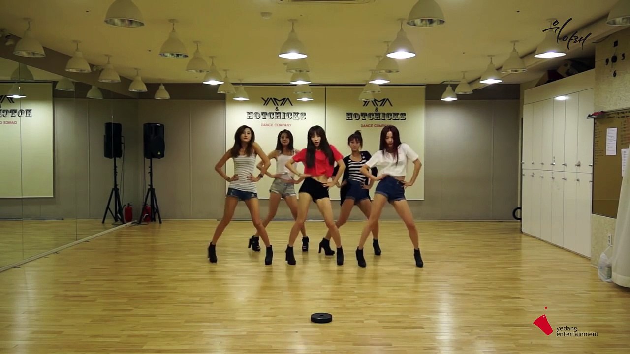 [EXID(이엑스아이디)] 위아래 안무 연습 영상 Sexy Ver.