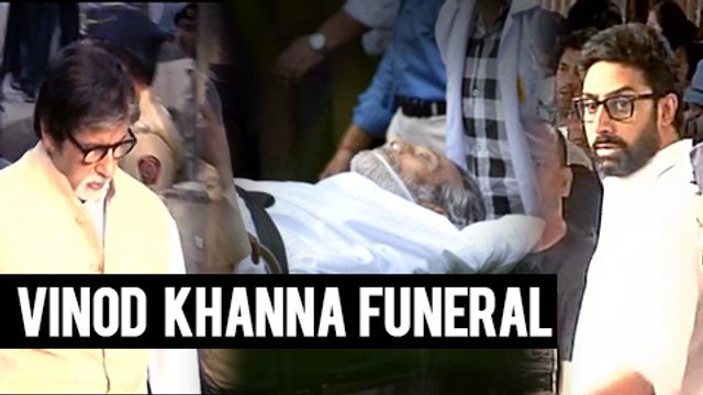 Vinod Khanna Funeral FULL VIDEO | Amitabh Bachchan, Akshay khanna & Other Celebrities Pay Tributes