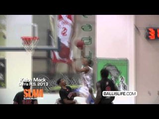 Kajon Mack With The NASTY Poster Dunk All Over The Defender!