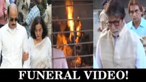 Bollywood Fraternity Attends Vinod Khanna’s Funeral | Amitabh Bachchan, Rishi Kapoor