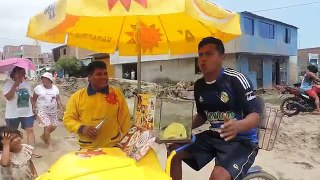 Heladero es sensación en zonas de Huaycos Trujillo Perú [SEGUNDA PARTE]