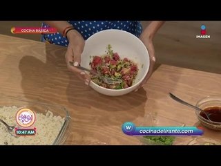 ¡Una fresca ensalada hawaiana! Tuna Poke