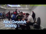 boxing champ alexsander usyk and alex gvozdyk medicals before weigh in EsNews Boxing