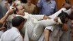 BJP MLA Vijendra Gupta forcefully evicted from Delhi Assembly