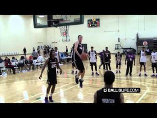 7 Ft Stephen Zimmerman Hits Reverse Windmill In McDonald's All American Practice