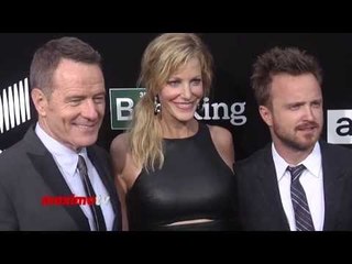 Bryan Cranston, Anna Gunn, Aaron Paul "Breaking Bad" Season Finale Premiere Screening Arrivals