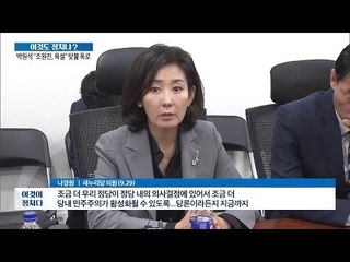 눈시울 붉힌 나경원 "이 당이 친박계 당이냐" [이것이 정치다] 94회 20160930