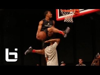 Haneef Munir Dunks Over Bow Wow (Shad Moss) On A Chair At Jordan XX9 Release Event!!