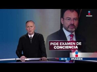 Videgaray en contra de que las empresas mexicanas apoyen al muro