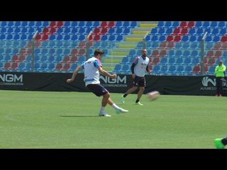 #CrotoneMilan: allenamento allo Scida. Le dichiarazioni di Crisetig