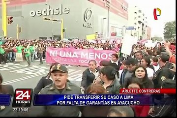 Arlette Contreras pidió transferir su caso a Lima por falta de garantías en Ayacucho