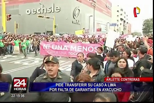 Arlette Contreras pidió transferir su caso a Lima por falta de garantías en Ayacucho