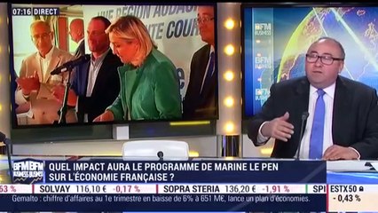 Emmanuel Lechypre décrypte le programme de Marine Le Pen