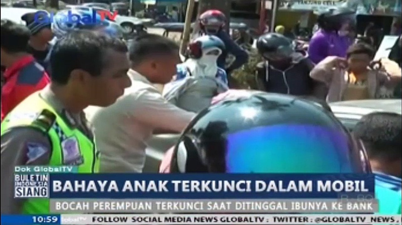 Bahaya Anak Terkunci dalam Mobil